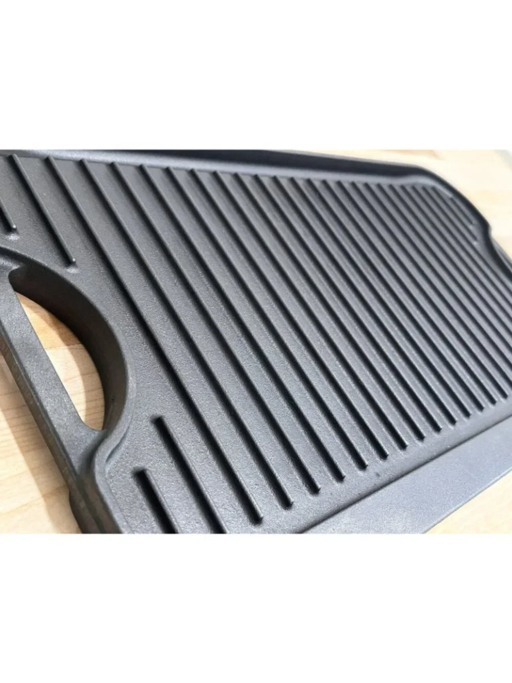 LODGE Pro-Grid Reversible Cast Iron Grill Griddle Combo PG12 USA 20